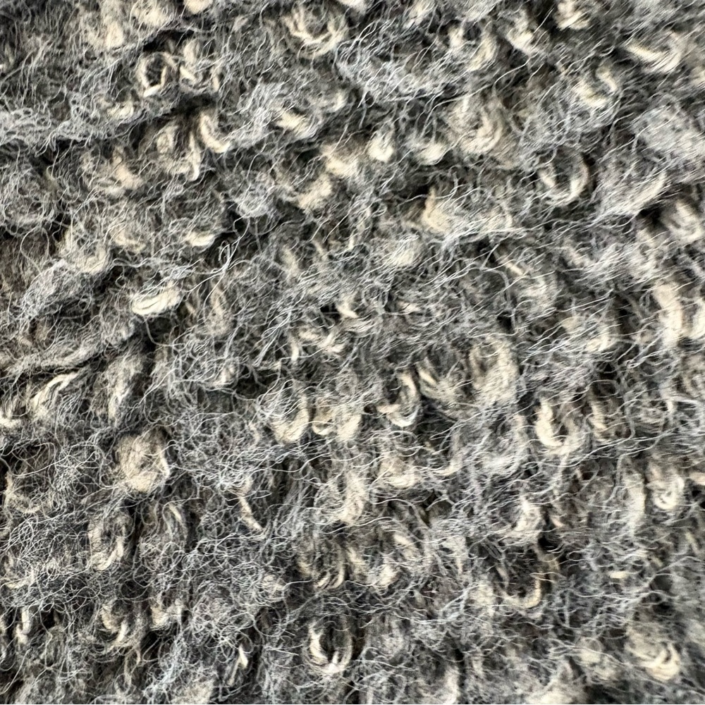 Lucky Brand Gray Boucle Sweater Lady Jacket. Size Small. - Picture 11 of 16